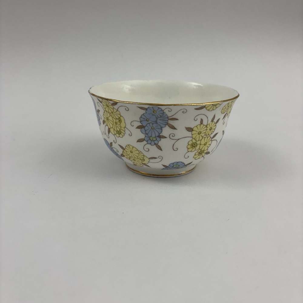 Fenton Bardia Radfords Hand Painted Floral Open Sugar Bowl Bone‎ China